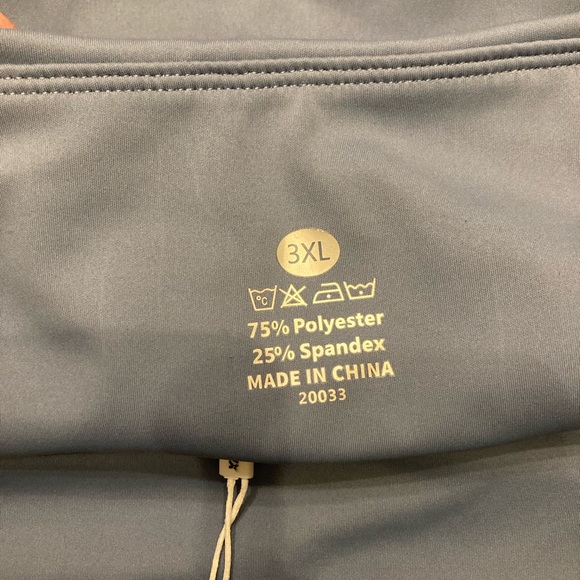 NWT 3XL light blue Athletic skort stretchy and comfy - Picture 3 of 10